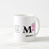 Mug MOM DOIT ÊTRE Mignonne chrétienne (Devant droit)