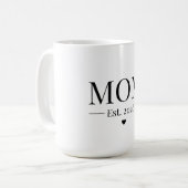 Mug Mom Established 2026 (Devant gauche)