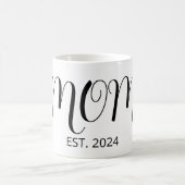Mug Mom Established Big Script New Mom Gift  (Centre)