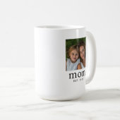 Mug Mom Established Modern Black 2 Photo  (Devant droit)