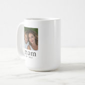 Mug Mom Established Modern Black 2 Photo  (Devant gauche)