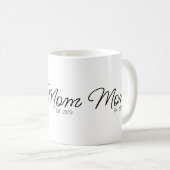 Mug Mom Established New Mom Gift (Devant droit)
