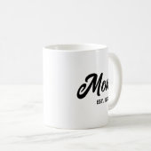 Mug Mom Established New Mom Gift (Devant droit)