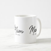 Mug Mom Established New Mom Gift (Devant droit)