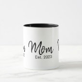 Mug Mom Established New Mom Gift (Centre)