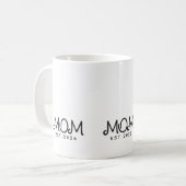 Mug Mom Established New Mom Gift (Devant gauche)