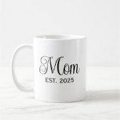 Mug Mom Established New Mom Gift  (Gauche)