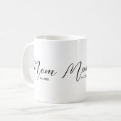 Mug Mom Established New Mom Gift (Devant gauche)
