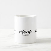 Mug Mom Established New Mom Script Gift (Centre)