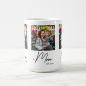Mug Mom Established Script 3 Photo White (Centre)