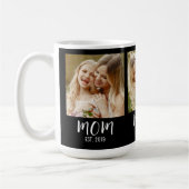 Mug Mom Established Script Black 3 Photo (Gauche)