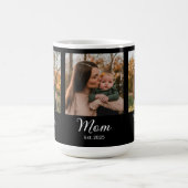 Mug Mom Established Script Black 3 Photo (Centre)
