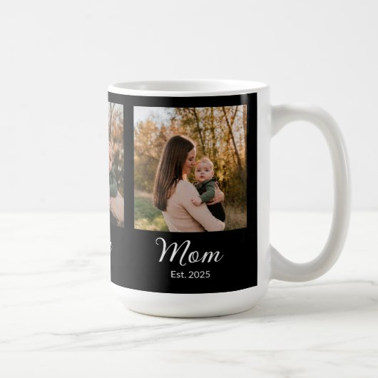 Mug Mom Established Script Black 3 Photo (Droite)