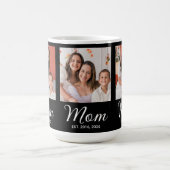 Mug Mom Established Script Black 3 Photo  (Centre)