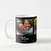 Mug Mom Established Script Black 3 Photo (Gauche)