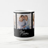 Mug Mom Established Script Black 3 Photo (Centre)