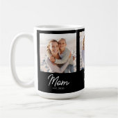 Mug Mom Established Script Black 3 Photo (Gauche)