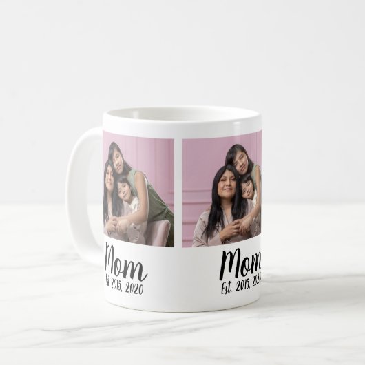 Mug Mom Established Script Black 3 Photo (Devant gauche)