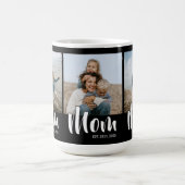 Mug Mom Established Script Black 3 Photo (Centre)