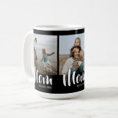 Mug Mom Established Script Black 3 Photo (Devant gauche)