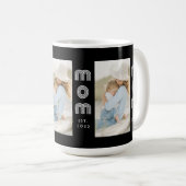 Mug Mom Established Script Black 3 Photo  (Devant droit)