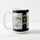 Mug Mom Established Script Black 3 Photo  (Gauche)