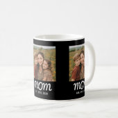 Mug Mom Established Script Black 3 Photo (Devant droit)