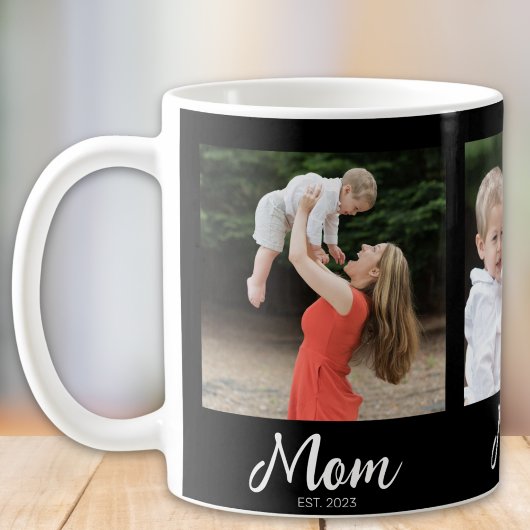 Mug Mom Established Script Black 3 Photo