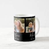 Mug Mom Established Script Black 3 Photo (Devant droit)