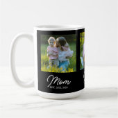 Mug Mom Established Script Black 3 Photo (Gauche)