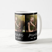 Mug Mom Established Script Black 3 Photo  (Devant droit)