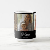 Mug Mom Established Script Black 3 Photo (Centre)