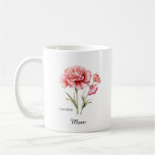 Mug Mom January Birth Flower (Gauche)
