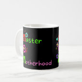 Mug MOM MAÎTRESSE DE MATERNITÉ drôle de fête des mère (Devant gauche)