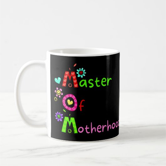 Mug MOM MAÎTRESSE DE MATERNITÉ drôle de fête des mère (Gauche)