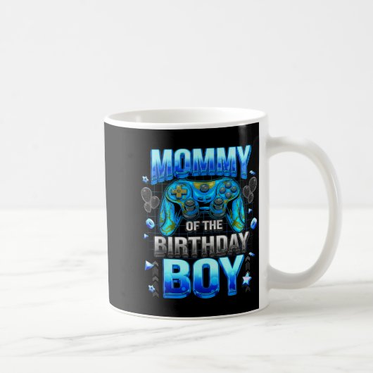 Mug Mom Of The Birthday Boy Cool Gamer Funny Video Gam (Droite)