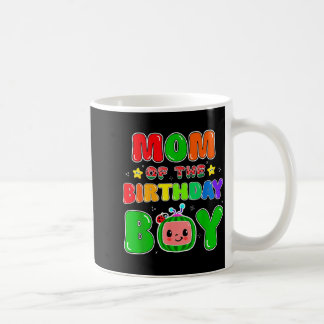 Mug Mom Of The Birthday Boy Funny Melon Family Party M