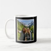 Mug Mom Steady Hand Guided Me Script 1 Photo Black (Gauche)