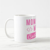 Mug MOM WIFE CODER - CODER MOM T-Shirt (Gauche)