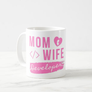 MUG MOM WIFE DEVELOPER - DÉVELOPPEUR MOM