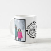 Mug Mom You Were Right 2 Photo Funny Modern White (Devant gauche)