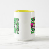 Mug MOMbie Zombie Ghoulishly amusant Halloween drôle (Centre)