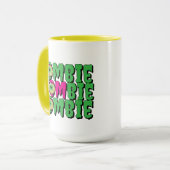 Mug MOMbie Zombie Ghoulishly amusant Halloween drôle (Devant gauche)