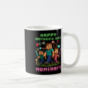 Mug Momcraft drôle gamer pour bonne fête des mères