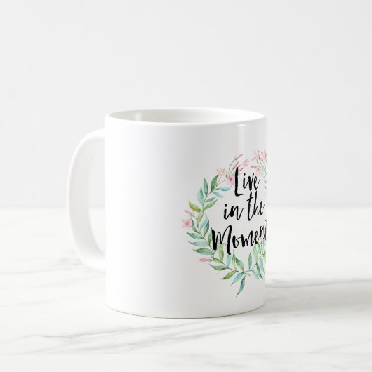 Mug Moment d'aquarelle Jasmine (Devant gauche)