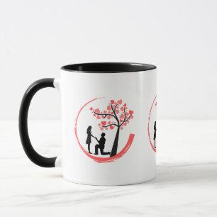 Mug Moment de proposition romantique