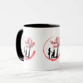 Mug Moment de proposition romantique (Devant gauche)