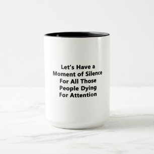 Mug Moment de silence