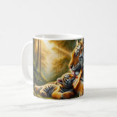 Mug Moment de tendresse dans la peinture de la nature (Devant gauche)