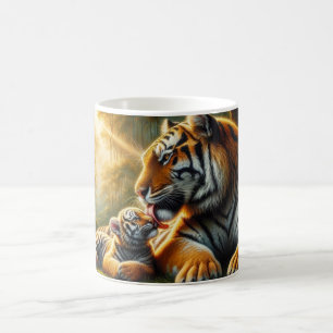 Mug Moment de tendresse dans la peinture de la nature
